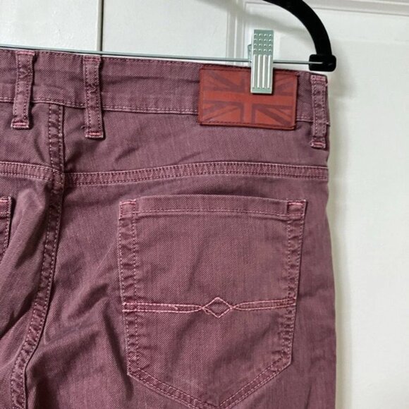 7 Downie Street Ancona Purple Jeans London Fit - Picture 3 of 7